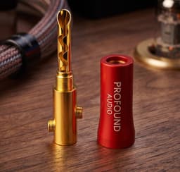 Profound Audio Premium Banaanstekkers – BFA Banaanpluggen set van 8 – 24K Gold Plated Beryllium-Koper – Voor Luidsprekerkabels & HiFi Speakers — thumbnail 3