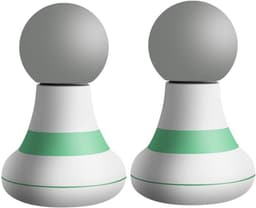 Mini Massage Apparaten - Spier Stimulator - Spierherstel Ontspanning - Compact Ontwerp - 2 Stuks - Groen — thumbnail 1