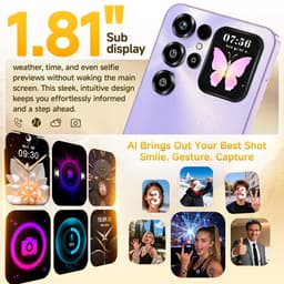 OUKITEL C68 Plus Mobiele Telefoon met 512 GB Opslag, 6000 mAh Accu, Android 15, Dubbel Beeldscherm — thumbnail 3