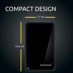 Externe Harde Schijf - Opslagapparaat - Bestanden Opslaan - Plug and Play - 2TB - Zwart — thumbnail 3