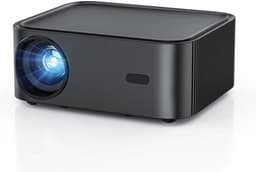 Beamer 4K Ondersteuning - 1000 ANSI Smart Projector - Full HD 1080P - WiFi 6 - Bluetooth 5.2 - Dolby Audio — thumbnail 1