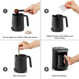 Turkse Koffiezetapparaat - Koffieapparaat - Koffiemachine - Warmdrank — thumbnail 3