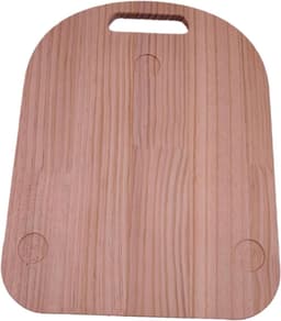 Mixer Schuifmat - Keukenapparaat Mat - Moeiteloos Verplaatsen - Stevig Hout Materiaal - 40 x 30 cm - Houtkleur — thumbnail 1