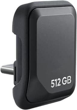 USB C Drive - Externe Geheugenstick - Reisfotografie Opslag - Miniatuur Formaat - 512 GB - Zilver — thumbnail 4