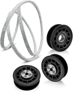 Grasmaaier onderdelen - Katrol en riem - Gazononderhoud - Brede compatibiliteit - 22 inch maaiers - Zwart — thumbnail 1
