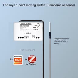 Slimme Temperatuur Controller - Schakelaar Meter - Klimaatbeheersing Thuis - Waterdichte Sonde - 10A 85-250V - Wit — thumbnail 4