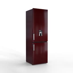 Nunki Large H2O – Koel-vriescombinatie – Waterdispenser – E-klasse – 268 liter – Burgundy Gloss — thumbnail 4