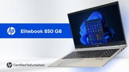 HP EliteBook 850 G8 | Certified Refurbished | Intel Core i7-1165G7 | 256 GB SSD | 16 GB RAM | 15.6" FHD | Windows 11 Pro — thumbnail 3
