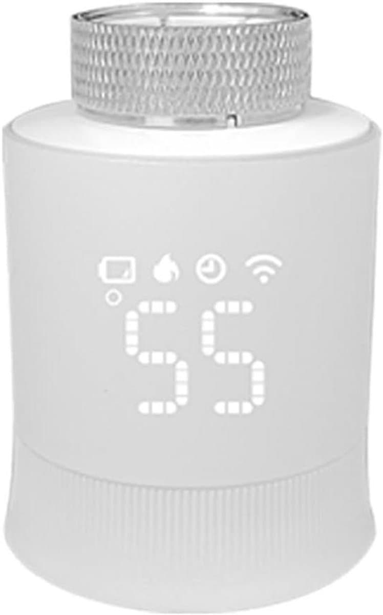 Radiatorthermostaat - Slimme thermostaat - Energie besparen - Raamdetectie - 219 Gram - Wit — afbeelding 1
