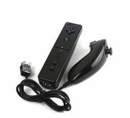 Controller & Nunchuk Geschikt voor Wii & Wii U - Rood — thumbnail 2