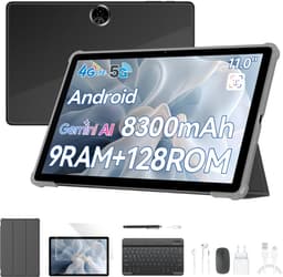 Blackview ZENO5 Tablet - 12GB RAM - 128GB ROM- 8300mAh- Android 16 - Zwart — thumbnail 1