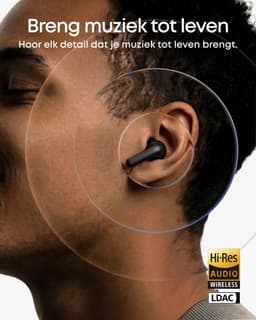 soundcore Anker P42i Draadloze Oordopjes, Adaptieve ANC Voor Dagelijks Geluid, Hi-Res Audio Met LDAC, Natuurlijke Modus Voor Concerten & Live Events, 56Uur Speeltijd, Al-Oproepen Met 6 Microfoons, Draadloos Opladen, IP55 — thumbnail 2