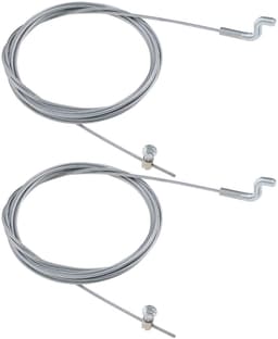 Solidchoice- Gaskabel 2000 mm - Flexibele Kabel - Z-haak Motorremkabel - Staal - Diameter 1,5 mm - Duurzaam en Sterk — thumbnail 1