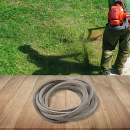 Aandrijfriem Grasmaaier - Vervangende riem - Krachtoverdracht - Aramide constructie - 5/8 x 178 inch - Zwart — thumbnail 2