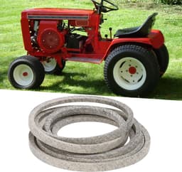 Vervangingsriem Grasmaaier - Aandrijfriem Maaier - Onderhoud Tuin - Brede Compatibiliteit - 1/2 x 141 inch - Zwart — thumbnail 2