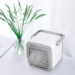 Airconditioner Mini Airconditioner Air Cooler Fan Desktop Fan Thuis - wit — thumbnail 3