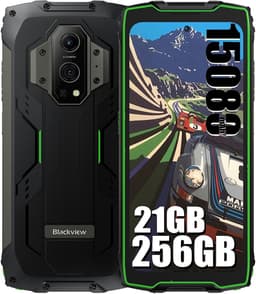 Blackview BV9300 Robuuste Smartphone (100LM Zaklamp) 15080mAh Helio G99 21GB+256GB 6.7'' 120Hz 50MP+ 32MP Camera, IP68 Waterdichte Buiten Mobiele Telefoon NFC -Oranje — thumbnail 1