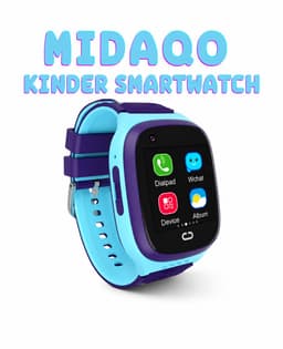 4G GPS Smartwatch - Midaqo Kinder Smartwatch - GPS Horloge - Acurate GPS - Sos Oproep - Bellen En Video Bellen - Spraakberichten - Route Historie - Geo Fence - IP67 Waterproof. — thumbnail 3