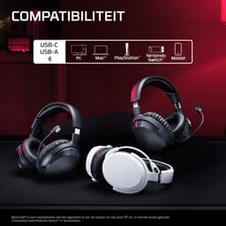 HyperX Cloud Stinger 3 Gaming Headset - Draadloos - PC/PS5/Nintendo Switch 2/MAC/Mobile - Zwart — thumbnail 5