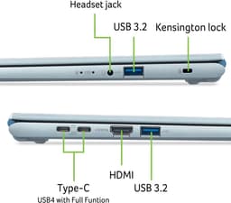 Aspire Go 15 AG15-72P-58MP - Copilot+ PC - Laptop - 15 inch - Core 5 - 16GB - 512GB SSD - Blauw — thumbnail 5