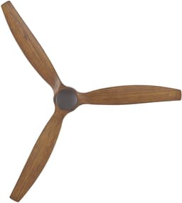 Plafondventilator Akmani Brons - Walnoot Ø 142cm — thumbnail 4
