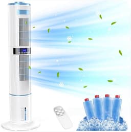 Draagbare Airco - Luchtkoeler - Ruimte Koelen - 360 Graden Oscillatie - 4 Liter Tank - Wit — thumbnail 1