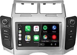 Cestovet Autoradio - Geschikt voor Toyota Yaris/ Vitz/Platz 2005- 2011 - Draadloos CarPlay, Android Auto, multimediaspeler, Android 15 - 2GB+64GB -FM RDS USB — thumbnail 1