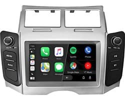 Cestovet Autoradio - Geschikt voor Toyota Yaris/ Vitz/Platz 2005- 2011 - Draadloos CarPlay, Android Auto, multimediaspeler, Android 15 - 2GB+64GB -FM RDS USB