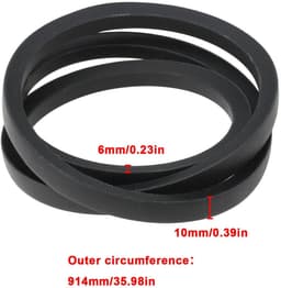 Dailygoods - Grasmaaier V-riem 36" met Onderdeelnummer 109-7299 — thumbnail 5