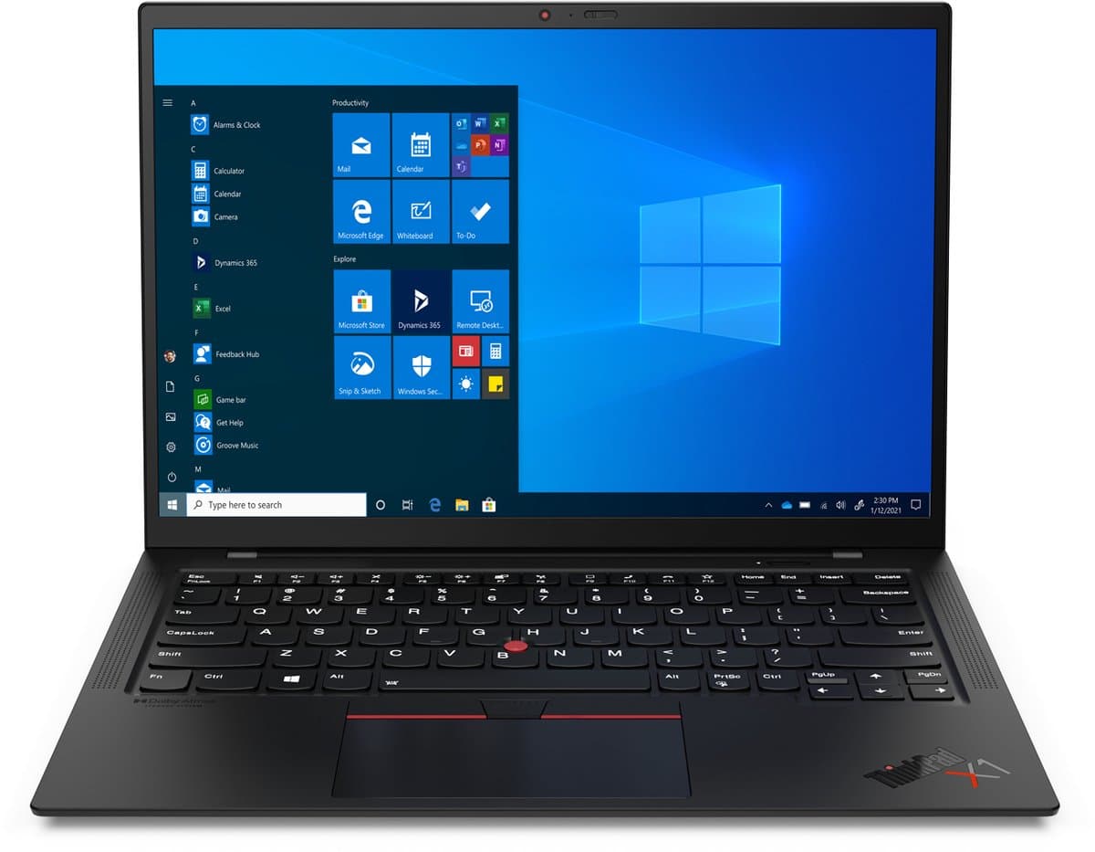Lenovo ThinkPad X1 Carbon G9 - 14" WUXGA Touchscreen - Intel Core i7-1185G7 - 256 GB - 16 GB - Windows 11 Pro — afbeelding 1