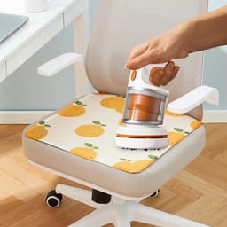 KZQ Draadloze mini stofzuiger voor computer en toetsenbord - Compact handheld apparaat voor stofverwijdering bij elektronica - Draagbaar en effectief - Oranje — thumbnail 4