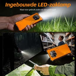 Robuuste Smartphone - CUBOT Kingkong ES 5 - 6,88" 120Hz - 12GB RAM - 128GB ROM - 7000 mAh 33W - Android 16 - 4G Dual SIM - IP68/IP69K - NFC - GPS - 2026 nieuw - Geel — thumbnail 5