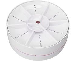 SnelShoppen - Mini Afwasmachine, Draagbare USB Kleine Draadloze Turbo Afwasmachine, Keukeninstallatie met Tijdelijke Auto Uitschakeling voor Thuis en
