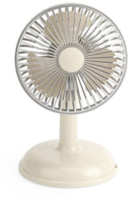 Vintage Dailygoody Ventilator - Lichtgeel USB-Oplaadbaar — thumbnail 2