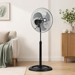 Glowstride - ventilator - ventilatorstaand - kolomventilato - 18 inch (50 cm) - vermogen 60 W - oscillatie 90 - 3 verstelbare snelheden — thumbnail 2
