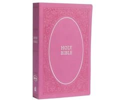 NKJV, Heilige Bijbel, Soft Touch-editie, Leathersoft, Roze, Comfort Print: Heilige Bijbel, Nieuwe King James-vertaling