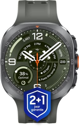 Samsung Galaxy Watch Ultra2 - smartwatch - 47 mm - Zilver + 1 jaar extra garantie — thumbnail 1