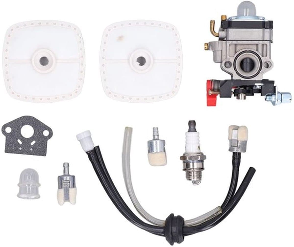 Grasmaaier carburateurset voor 81742 AH242 AHS242 C242 T242X T242 LE242 snoeischaar 62100-81010 Hoge compatibiliteit — afbeelding 1