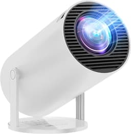 Lìon® Mini Beamer - Beamer - Projector - Wit - 10cm x 10cm x 15cm — thumbnail 1