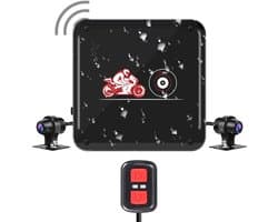 Motorfiets Rijdende Recorder Zonder Scherm Volledig Lichaam Waterdichte Dubbele 1080P Voor En Achter Met GPS Motorfiets Sport Anti-Collision Camera DVR Nachtzicht G Sensor Loop Opname