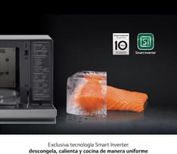 Magnetron Oven - Convectie Oven - Snel Koken - Smart Inverter Technologie - 39 Liter - Zwart Staal — thumbnail 3