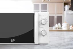 Magnetron - Oven Verwarming - Snel Eten Opwarmen - Compact Ontwerp - 20 Liter - Wit — thumbnail 3