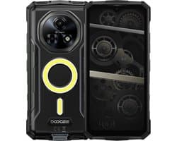 DOOGEE Fire 5 Ultra Robuuste Smartphone - 6GB RAM 128GB ROM - Gemini AI - 13000 mAh - IP68/IP69K Outdoor telefoon - 6,6 inch 90 Hz - Android 15 - NFC GPS - Zwart