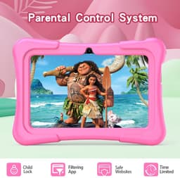 SnelShoppen - 7 inch Android 11 Tablet voor Kinderen - Quad Core, 2GB RAM, 32GB ROM, BT, WiFi, Dual Camera, Educatieve Spellen, Kinderslot, Met Tablet — thumbnail 3