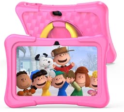 SnelShoppen - 7 inch Android 11 Tablet voor Kinderen - Quad Core, 2GB RAM, 32GB ROM, BT, WiFi, Dual Camera, Educatieve Spellen, Kinderslot, Met Tablet — thumbnail 1