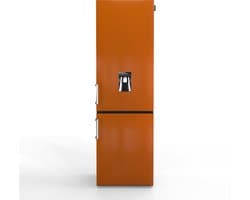 Nunki Large H2O – Koel-vriescombinatie – Waterdispenser – E-klasse – 268 liter – Liquid Copper Gloss