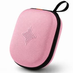 Sounix Koptelefoon Hoes - Harde Beschermcase voor JBL, Sony Koptelefoons - Waterafstotende Opberghoes met Draagband - Roze — thumbnail 1