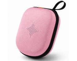 Sounix Koptelefoon Hoes - Harde Beschermcase voor JBL, Sony Koptelefoons - Waterafstotende Opberghoes met Draagband - Roze