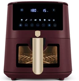 BerlingerHaus Airfryer XL Mat Bordeaux - met Kijkvenster - 5 Liter - 1400W — thumbnail 1