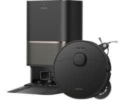 Dreame Robotstofzuiger L50s Pro Ultra - Robotstofzuiger met dweilfunctie - Automatisch Leegstation - 30.000 Pa zuigkracht - Geschikt voor huisdierharen - DryBoard - Zwart